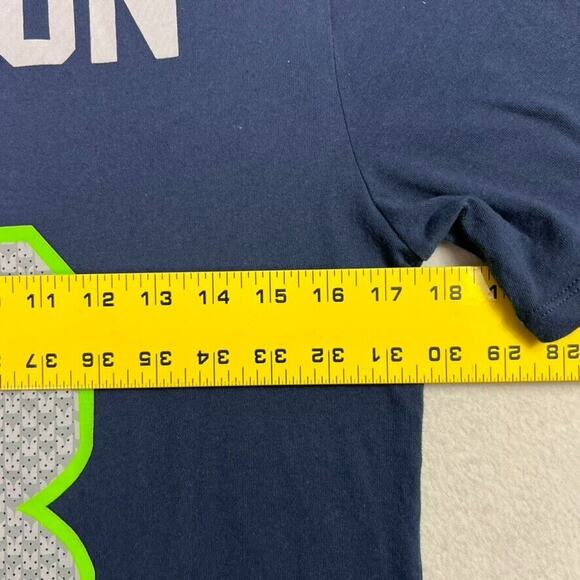 Nike Russell Wilson Seattle Seahawks Jersey T Shirt NFL Football Womens S Blue - Picture 4 of 6